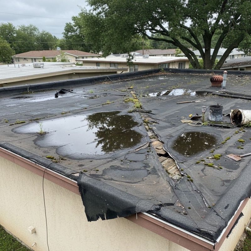 Damaged Roof Repair