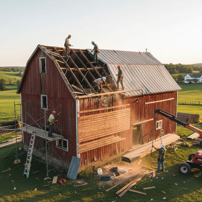 Barn Roof Replacement detail