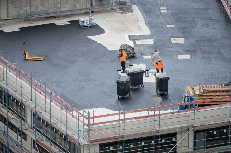 Commercial Roof Installation detail