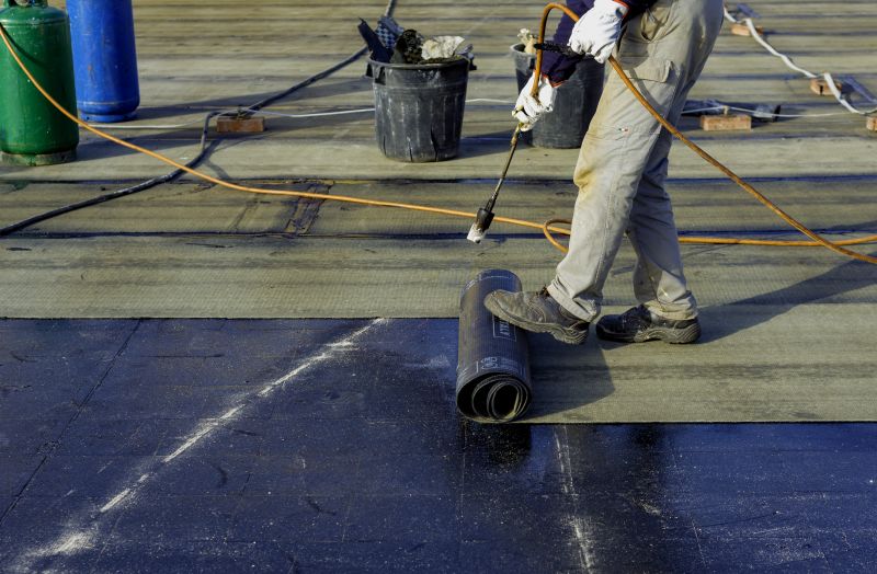 Flat Roof Waterproofing detail