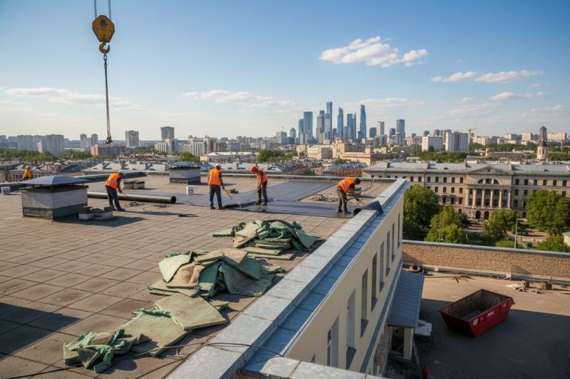 Metal Roof Replacement detail