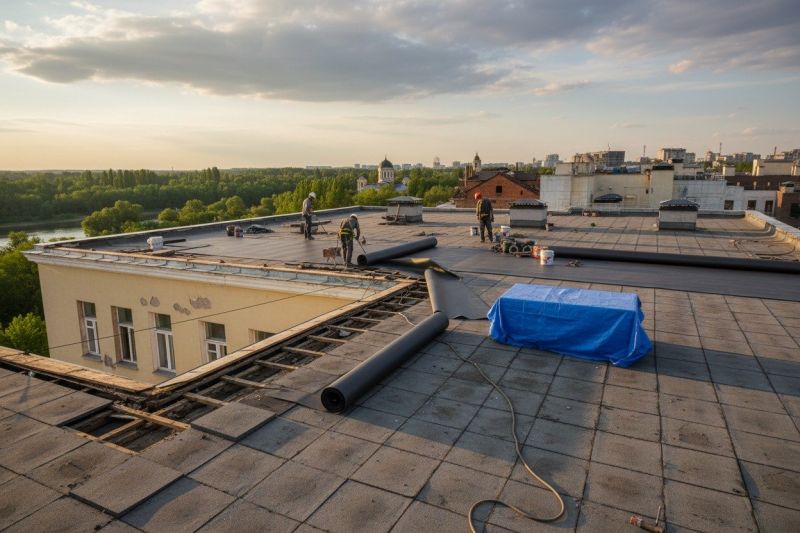 Residential Roof Replacement detail