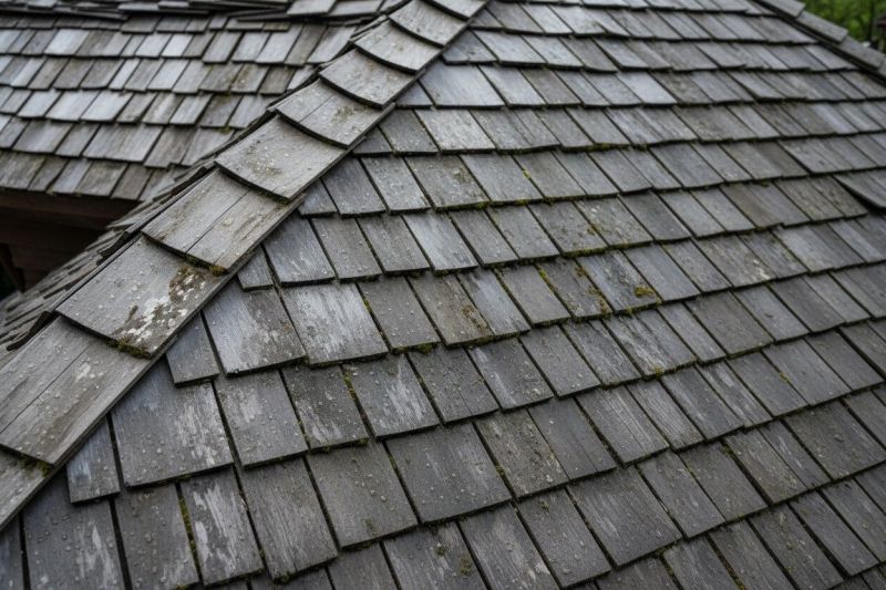 Wood Shake Roof Replacement detail