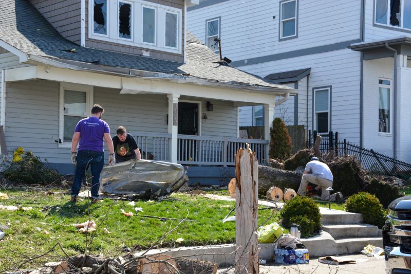 Roof Damage Inspection